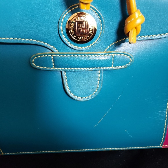 Fendi Limited Edition Drawstring Tote RARE - Picture 5 of 7